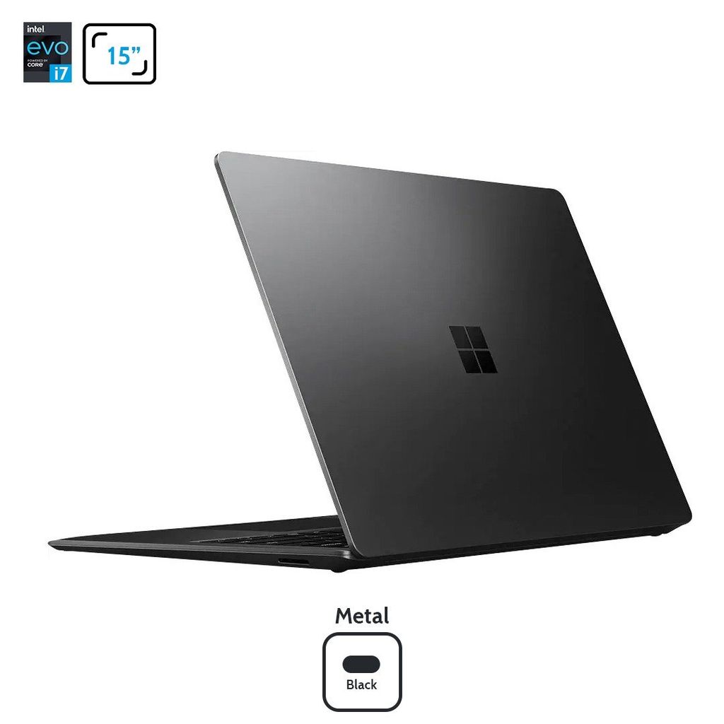 Surface Laptop 5 15inch Black Intel Evo 12th Core i7, Ram 32Gb, SSD 1TB New
