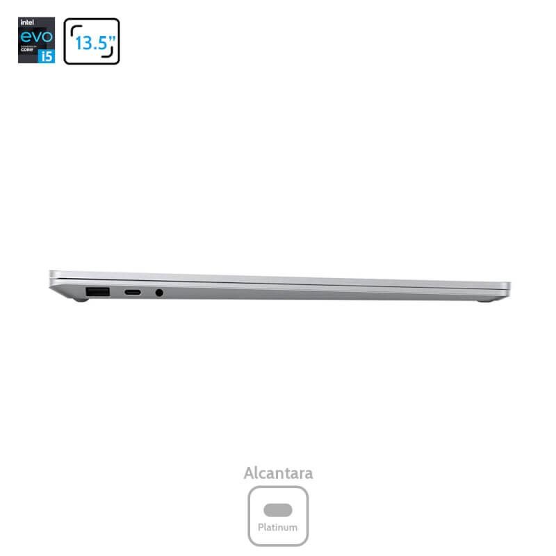 Surface Laptop 5 13.5inch Platinum Intel Evo 12th Core i5, Ram 8GB, SSD 512GB New