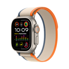 Apple Watch Ultra 2 GPS + Cellular 49mm viền Titanium DâyTrail Loop Chính Hãng VN/A