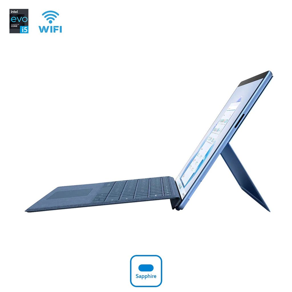 Surface Pro 9 Wifi Intel Evo 12th Core i5 Ram 8Gb SSD 256GB