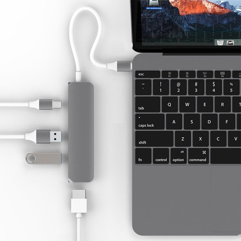 HyperDrive USB-C 4 In 1 Cho Macbook