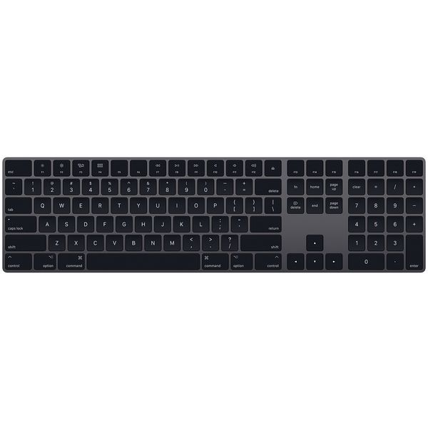 Bàn phím Không Dây Apple Magic Keyboard with Numeric Keypad – Space grey