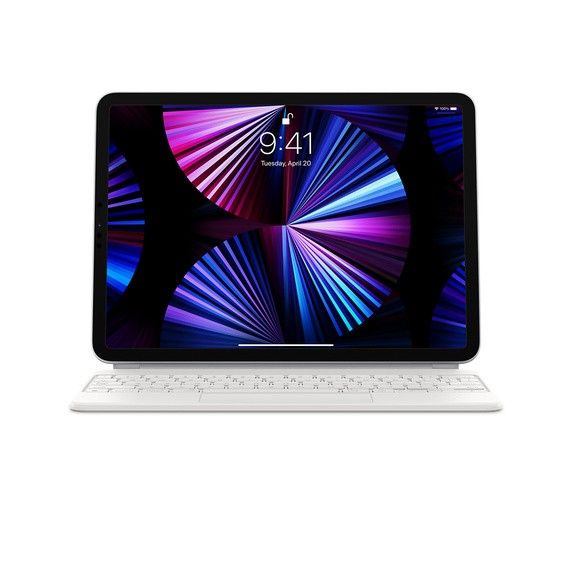 Magic Keyboard Cho IPad Pro 12.9-inch 2021 (White) Chính Hãng VN