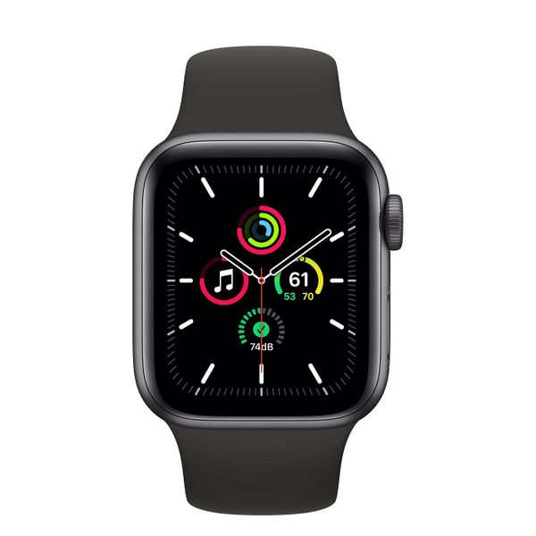 Apple Watch SE Space Gray Aluminum Case with Sport Band (GPS)