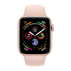 Apple Watch Series 4 Gold Aluminum Case with Pink Sand Sport Band (GPS)