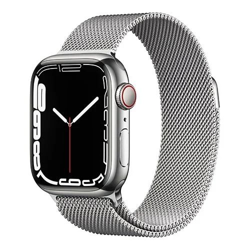 Apple Watch Series 7 45mm (4G) Viền thép dây thép Nhập Khẩu