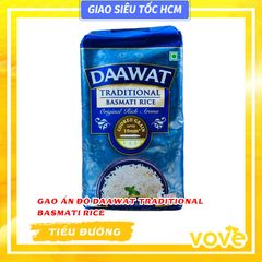 gao hat dai an do truyen thong daawat traditional basmati rice phu hop nguoi tieu duong an kieng 1kg