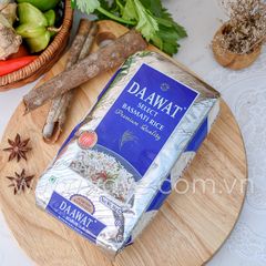 gao hat dai an do cao cap daawat premium basmati rice phu hop nguoi tieu duong an kieng 1kg