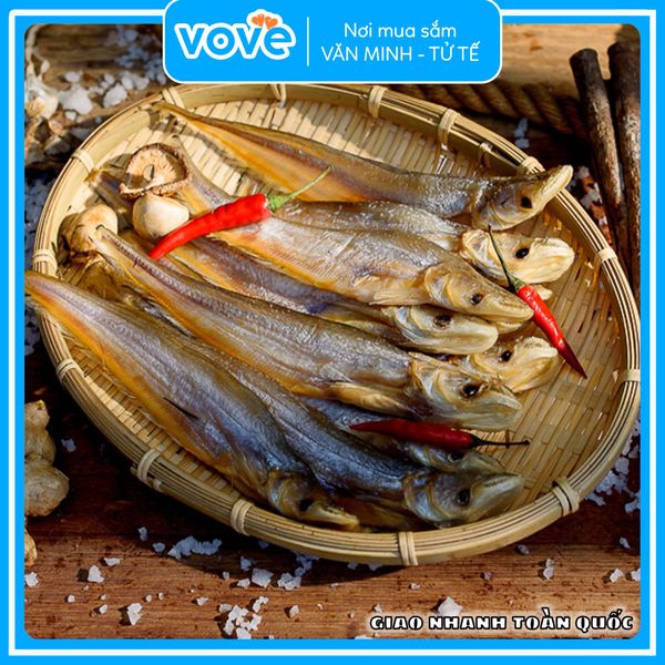 Khô cá Trèn bầu Campuchia loại vừa (tự nhiên 100%) 500gr