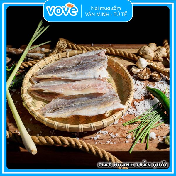 Khô cá Đù 1 nắng loại Xẻ, Vừa 500gr