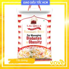 gao tieu duong an do lal qilla low gi basmati rice for diabetes obesity 5kg
