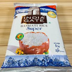 gao hat dai an do india gate super basmati rice phu hop nguoi tieu duong giam can 1kg