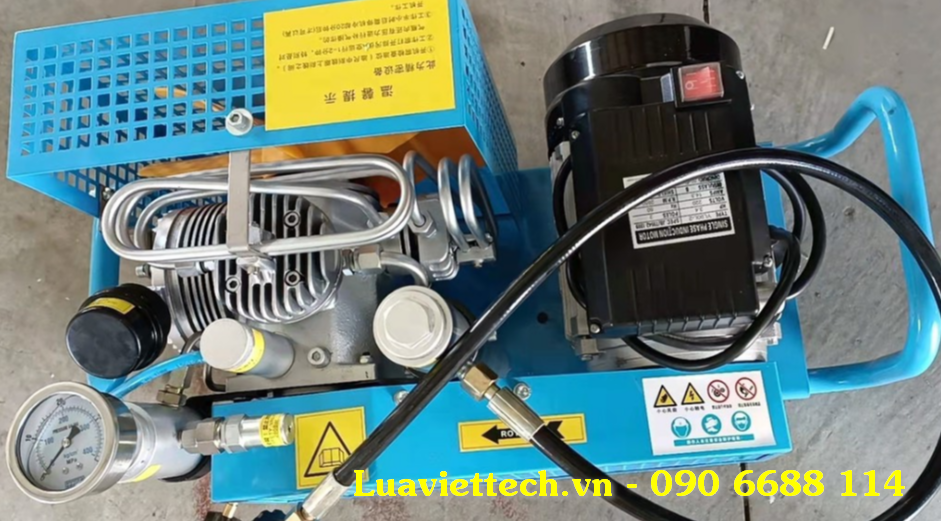 Máy bơm khí oxy cho bình cho bình dưỡng khí (SCBA) - AIR COMPRESSOR