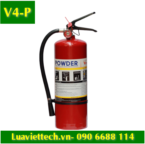 Bình chữa cháy bột ABC VinaFoam có tem kiểm định