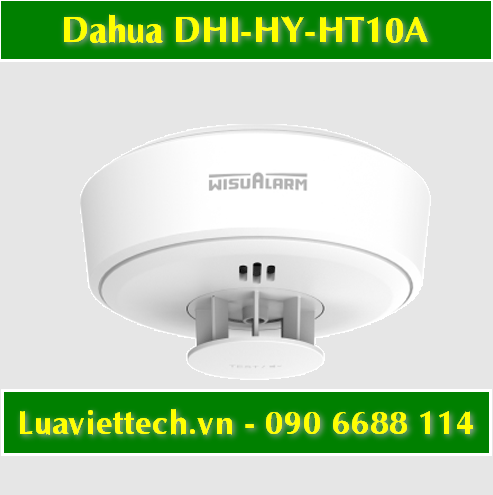  Đầu báo nhiệt không dây độc lập Dahua DHI-HY-HT10A, pin 10 năm 