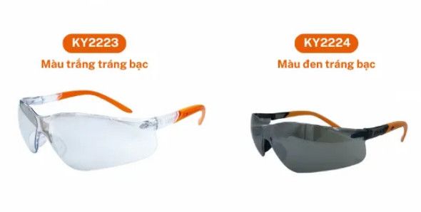 Kính King’s KY2223 - trắng sliver / Kính King’s KY2224 - đen sliver