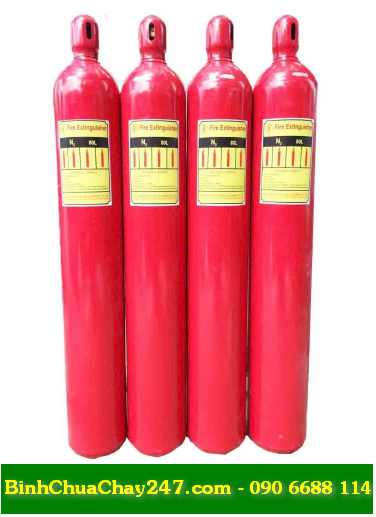 Bình chữa cháy khí Nito 80 lít