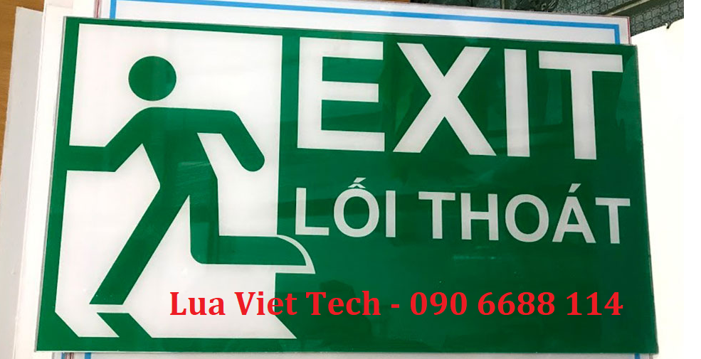 Bảng chỉ dẫn thoát hiểm EXIT