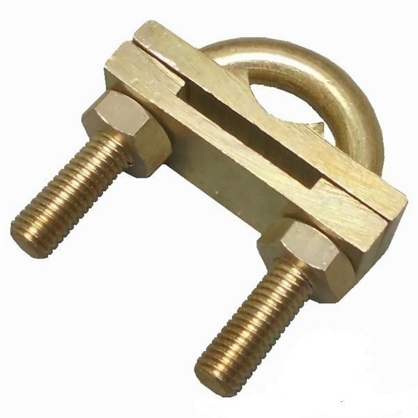 Kẹp U cáp & cọc tiếp địa cho hệ thống chống sét