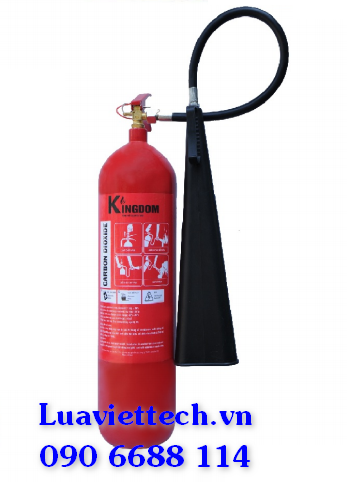 Bình chữa cháy Kingdom MT5 khí CO2 5kg, có tem kiểm định