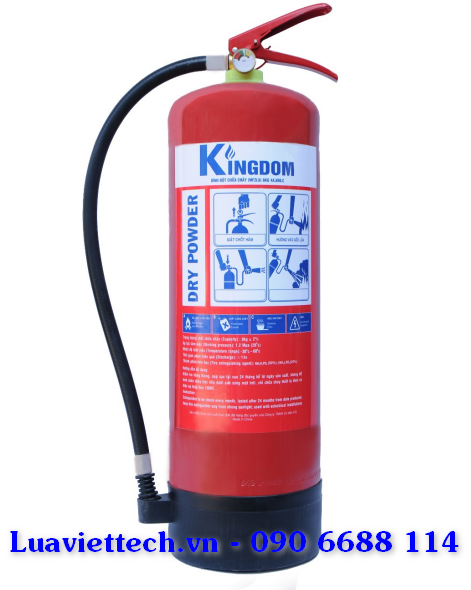 Bình chữa cháy Kingdom MFZL8 bột ABC 8kg, có tem kiểm định