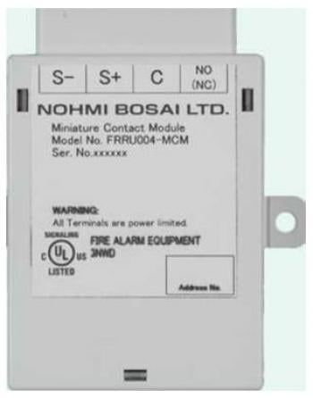 Bộ xác định địa chỉ cho báo cháy đường vào FRRU004-MCM