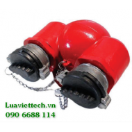 Họng tiếp nước chữa cháy 2 họng DN65 (VN)