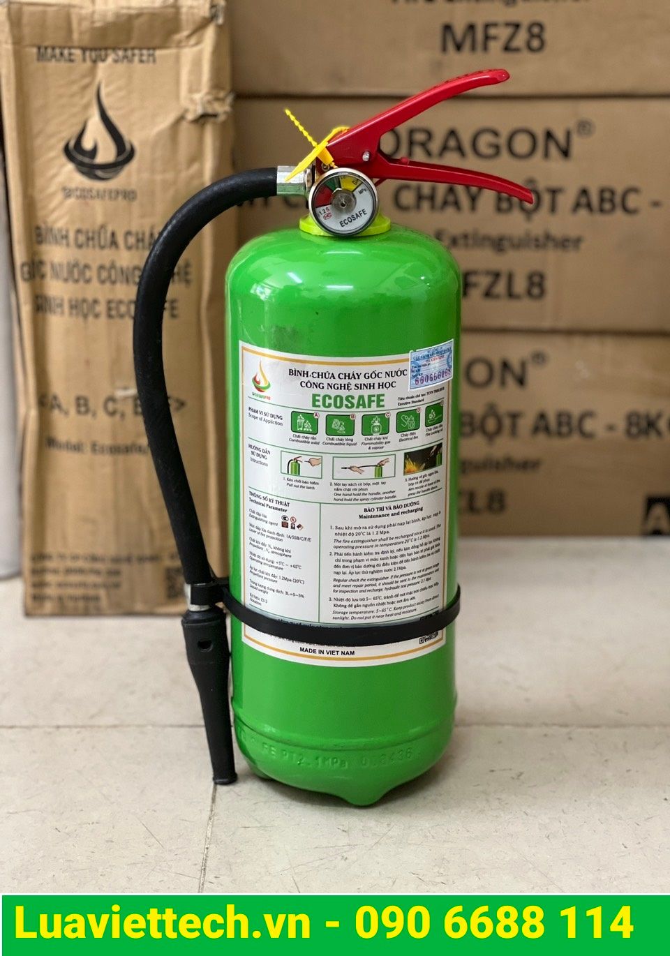 Bình chữa cháy gốc nước công nghệ sinh học MDC