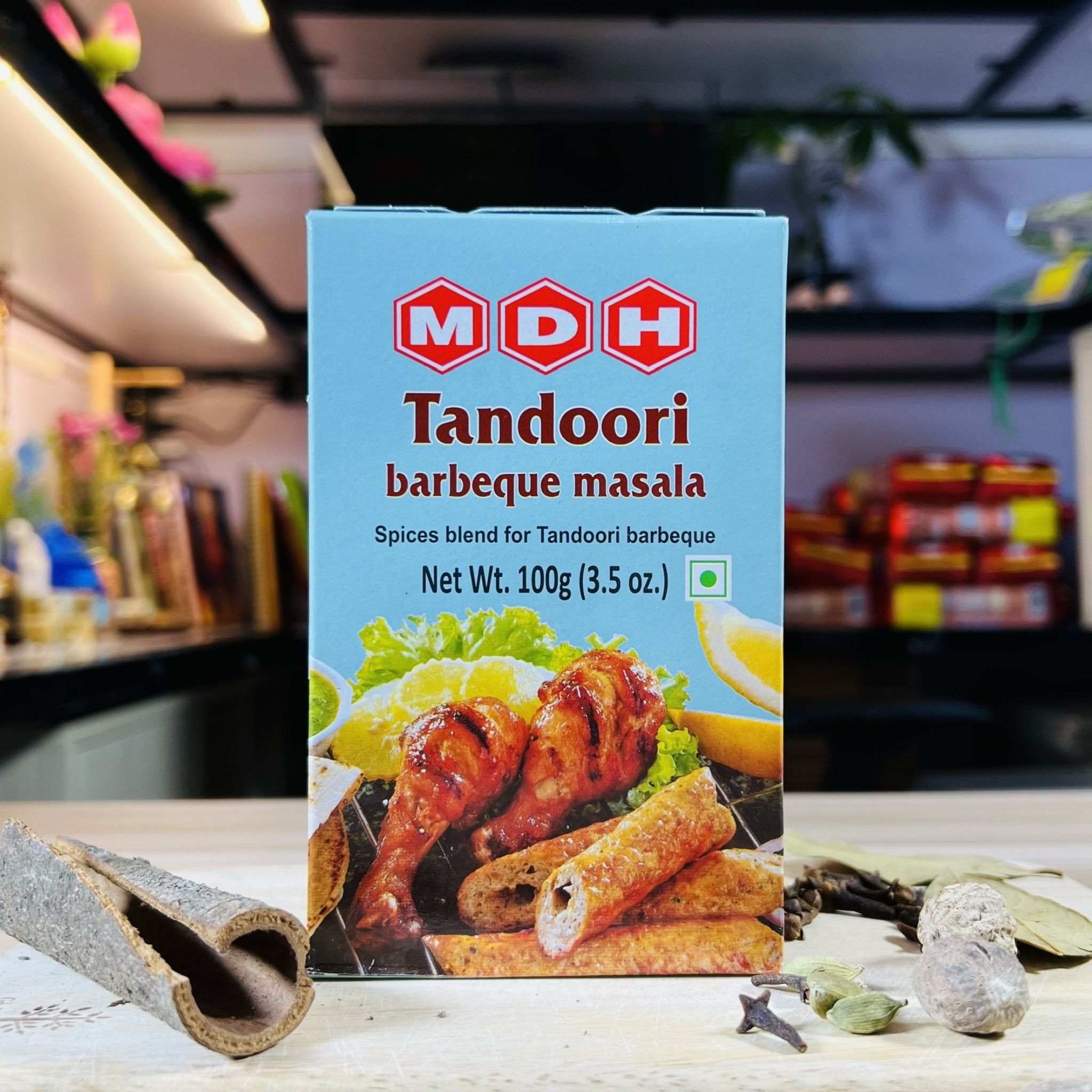 bot gia vi nuong an do mdh tandoori barbeque masala100gr