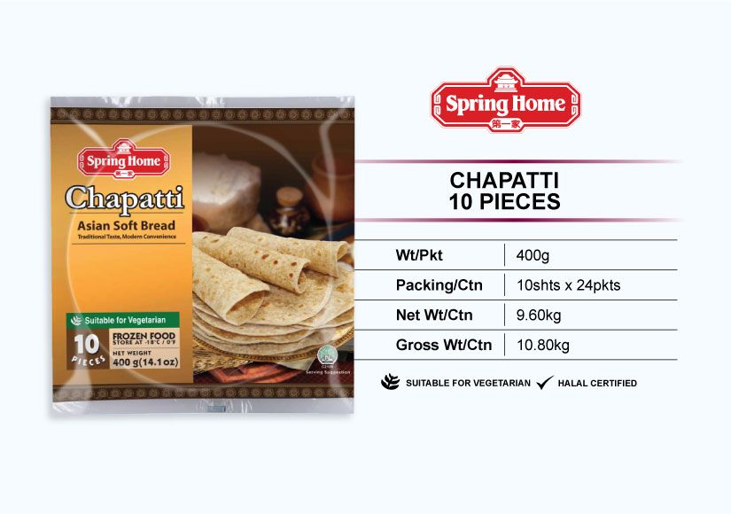 banh roti an do spring home chapatti 400gr 10 mieng goi