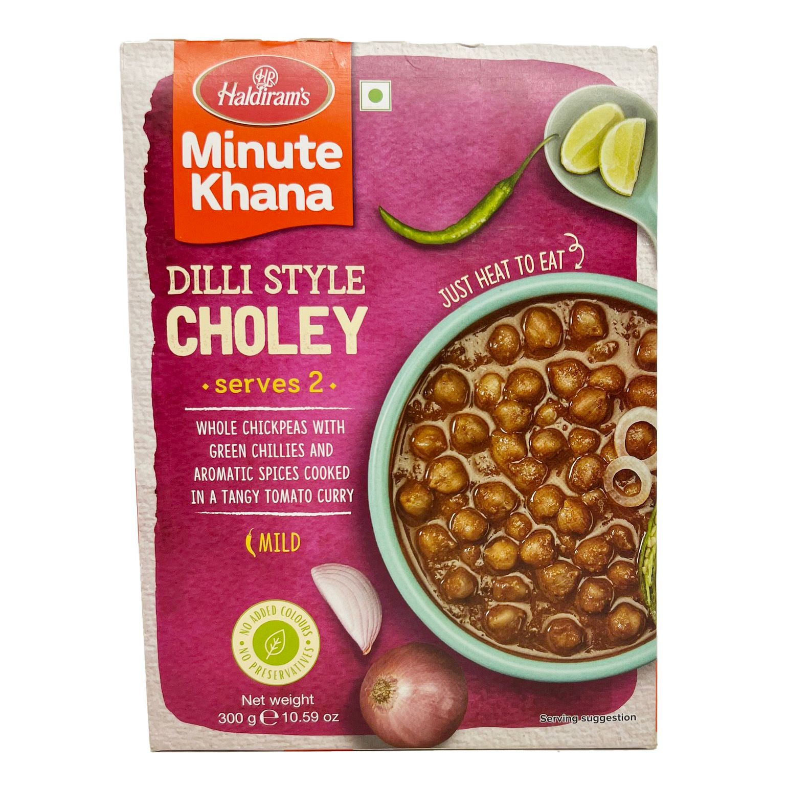 sup dau ga an lien an do yumkeenz haldirams dilli style choley 300gr