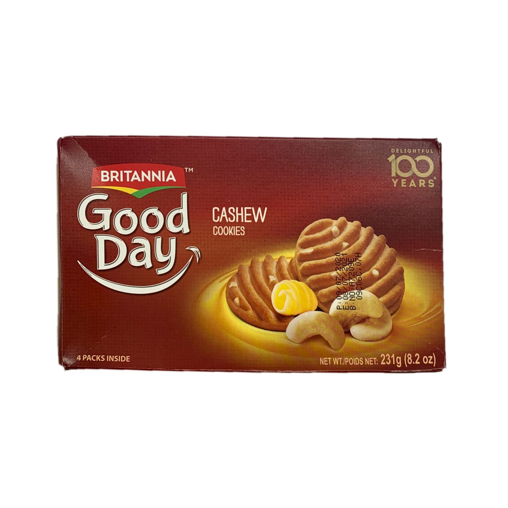 banh quy hat dieu britannia good day cashew cookies 231gr