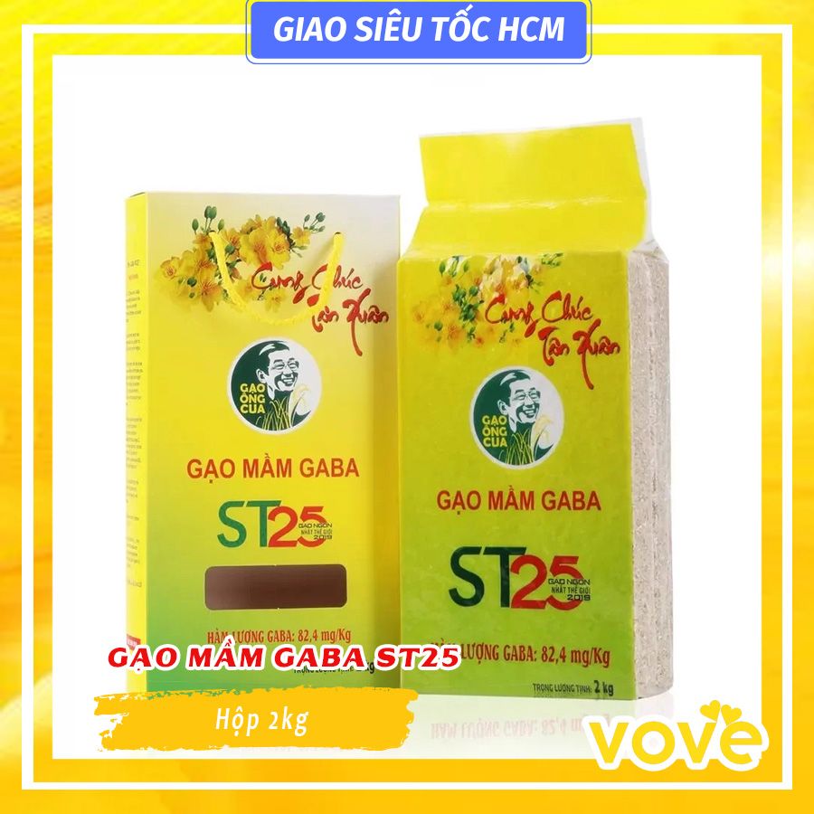 gao mam gaba st25 gao mam ong cua cho nguoi tieu duong 2 kg