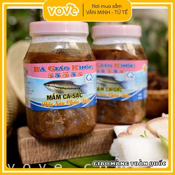 Mắm Cá Sặc hiệu Bà Giáo Khỏe Châu Đốc 500gr