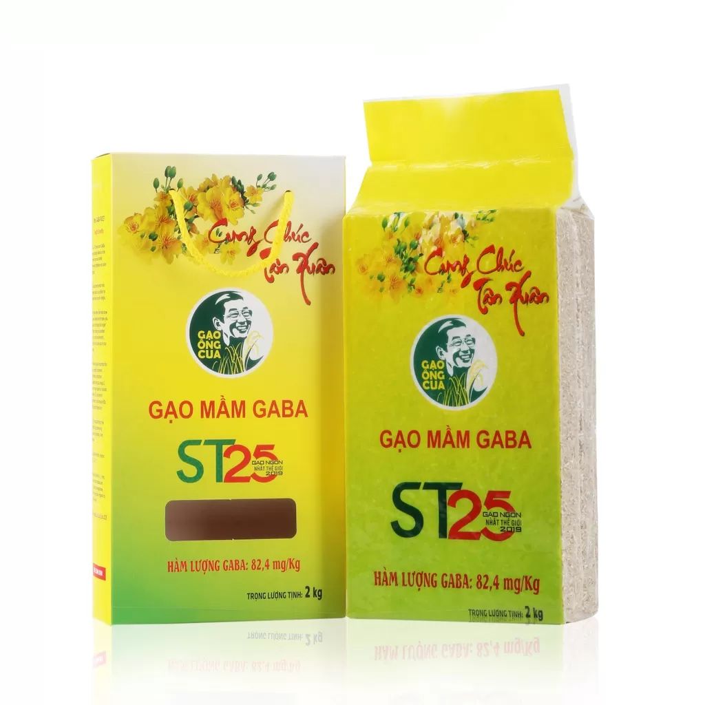 gao mam gaba st25 gao mam ong cua cho nguoi tieu duong 2 kg