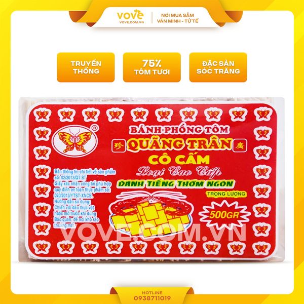 Bánh phồng tôm Quãng Trân Sóc Trăng