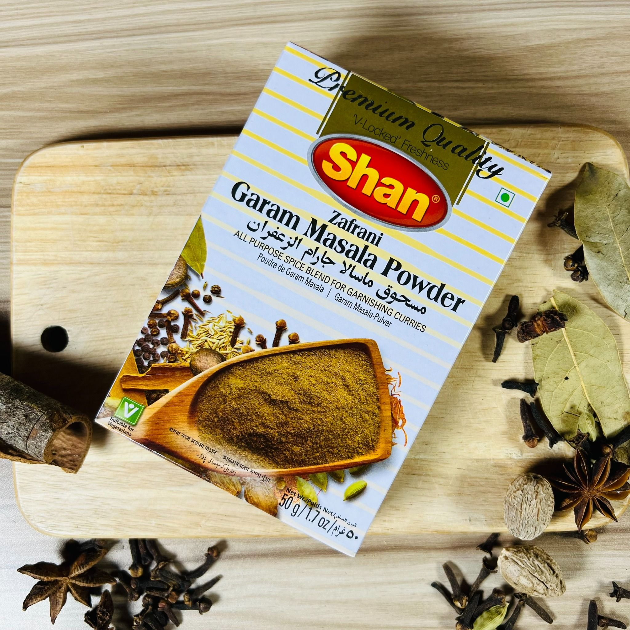 bot gia vi ca ri an do co saffron shan premium zafrani garam masala powder 50gr