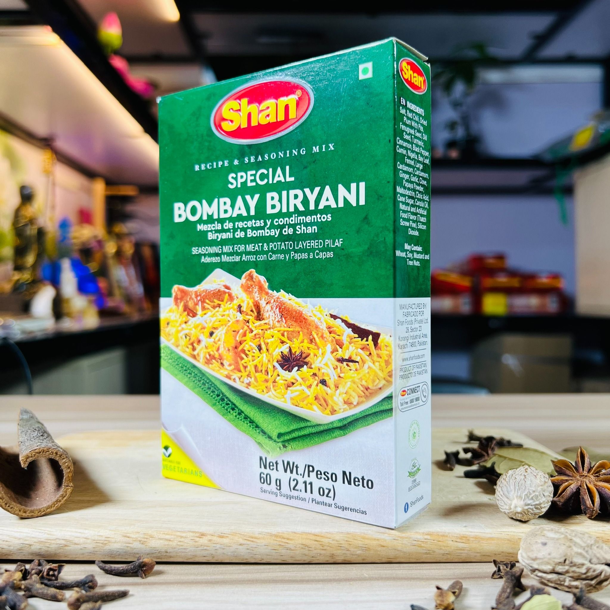 bot gia vi com ga an do shan bombay biryani 60gr