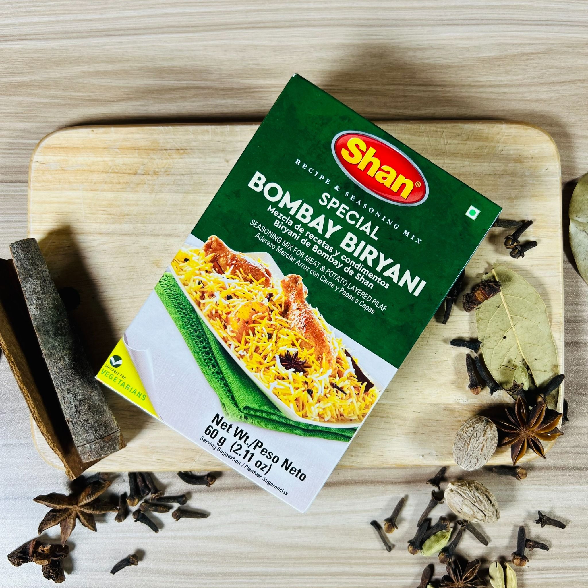 bot gia vi com ga an do shan bombay biryani 60gr