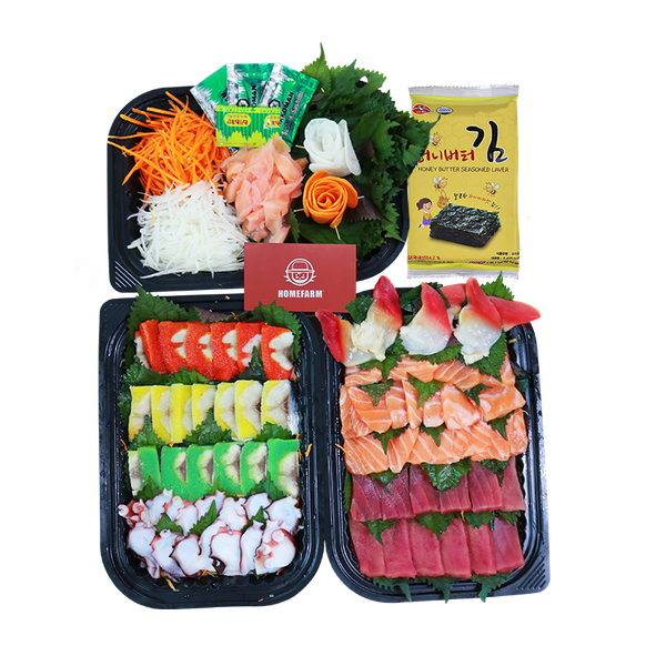 Set Sashimi tiện lợi