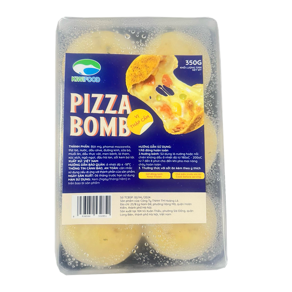 Pizza Bomb Vị Thập Cẩm 350g