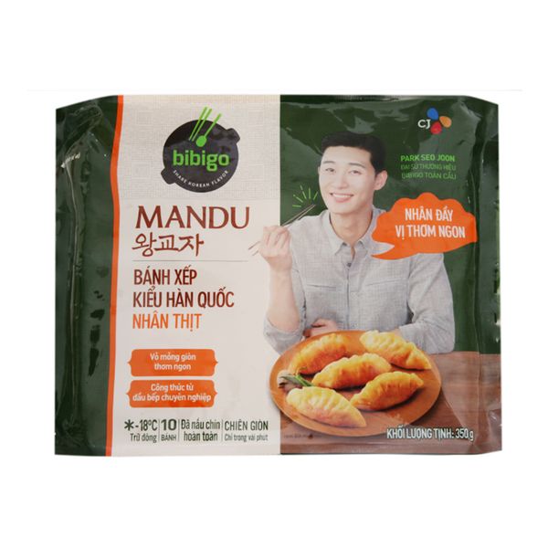 Bánh Mandu nhân thịt CJ Bibigo 350g