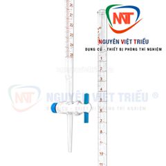 Buret 25ml khoá nhựa