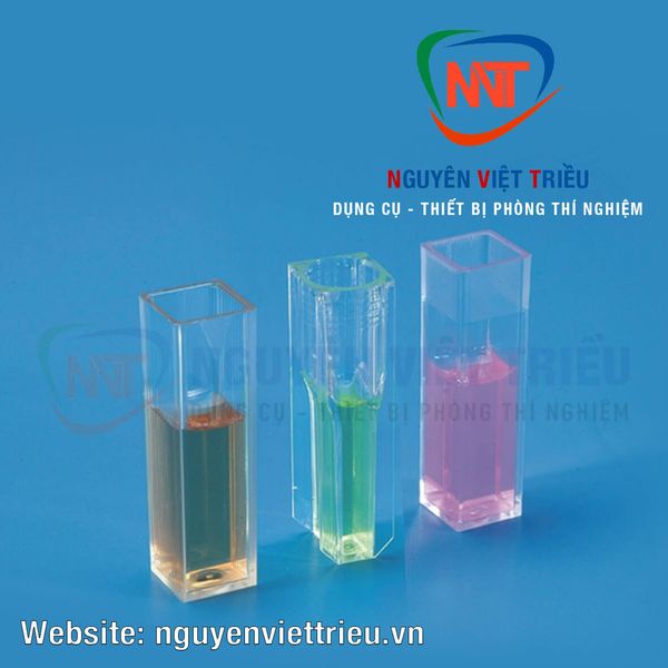 Cuvette nhựa Kartell (Cuvet suông, Cuvet tóp đáy) Dụng cụ thí nghiệm