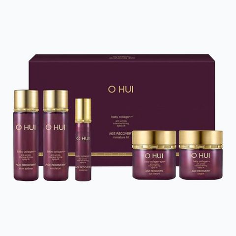 Set Kem Dưỡng Da Mặt Chống Lão Hóa Ohui Age Recovery Miniature Kit