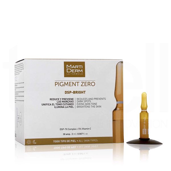  Serum Dưỡng Trắng Da Mặt MartiDerm Pigment Zero DSP Bright Hộp 30 Ống 