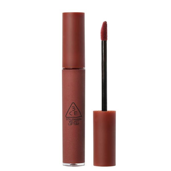  Son 3CE Velvet Lip Tint Taupe – Màu Đỏ Nâu 