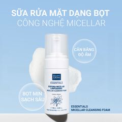 Sữa Rửa Mặt Dạng Bọt Martiderm Essentials Micellar Cleansing Foam 100ml