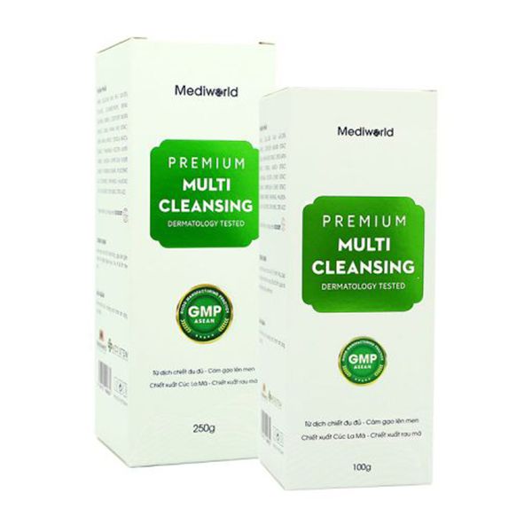  Sữa Rửa Mặt Dành Cho Da Yếu, Nhạy Cảm Premium Multi Cleansing 100g (New) 