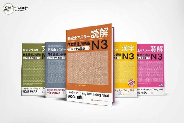 Combo (5 cuốn Sách) Shinkanzen Masuta N3- Dịch trọng tâm